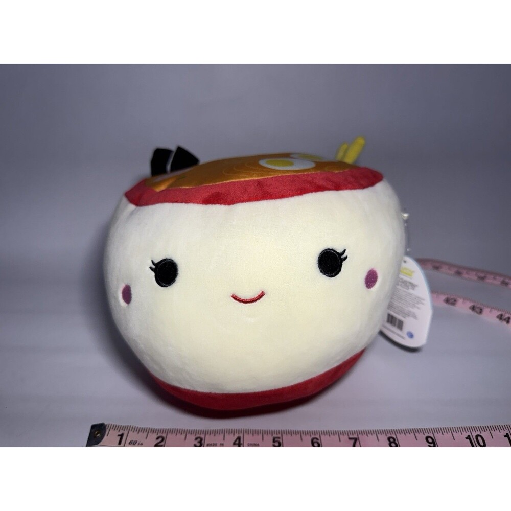 Squishmallows Raisy Ramen Plush 8” Kellytoy Food Series NWT